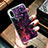 Ultra-thin Transparent Flowers Soft Case Cover T26 for Apple iPhone XR Purple