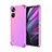 Ultra-thin Transparent Gel Gradient Soft Case Cover for Realme V30t 5G Hot Pink