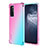 Ultra-thin Transparent Gel Gradient Soft Case Cover for Vivo Y70 (2020)