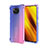 Ultra-thin Transparent Gel Gradient Soft Case Cover for Xiaomi Poco X3 NFC Blue