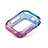 Ultra-thin Transparent Gel Gradient Soft Case Cover G01 for Apple iWatch 5 40mm Blue