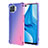 Ultra-thin Transparent Gel Gradient Soft Case Cover G01 for Oppo Reno4 Lite