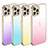 Ultra-thin Transparent Gel Gradient Soft Case Cover S01 for Apple iPhone 13 Pro