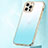 Ultra-thin Transparent Gel Gradient Soft Case Cover S01 for Apple iPhone 13 Pro Max Blue