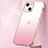 Ultra-thin Transparent Gel Gradient Soft Case Cover S01 for Apple iPhone 14 Plus