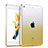 Ultra-thin Transparent Gel Gradient Soft Case for Apple iPad Air Yellow