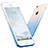 Ultra-thin Transparent Gel Gradient Soft Case for Apple iPhone 8 Blue