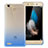 Ultra-thin Transparent Gel Gradient Soft Case for Huawei G8 Mini Blue