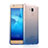 Ultra-thin Transparent Gel Gradient Soft Case for Huawei Honor 5C Blue