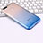 Ultra-thin Transparent Gel Gradient Soft Case for Huawei Honor V9 Blue