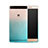 Ultra-thin Transparent Gel Gradient Soft Case for Huawei P8 Blue