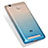 Ultra-thin Transparent Gel Gradient Soft Case G01 for Xiaomi Redmi 3S Blue