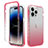 Ultra-thin Transparent Gel Gradient Soft Matte Finish Front and Back Case 360 Degrees Cover for Apple iPhone 13 Pro