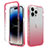 Ultra-thin Transparent Gel Gradient Soft Matte Finish Front and Back Case 360 Degrees Cover for Apple iPhone 13 Pro Max