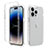 Ultra-thin Transparent Gel Gradient Soft Matte Finish Front and Back Case 360 Degrees Cover for Apple iPhone 14 Pro Max Clear