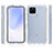 Ultra-thin Transparent Gel Gradient Soft Matte Finish Front and Back Case 360 Degrees Cover for Google Pixel 4a 5G