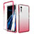 Ultra-thin Transparent Gel Gradient Soft Matte Finish Front and Back Case 360 Degrees Cover for LG Velvet 4G