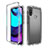Ultra-thin Transparent Gel Gradient Soft Matte Finish Front and Back Case 360 Degrees Cover for Motorola Moto E20 Clear