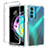 Ultra-thin Transparent Gel Gradient Soft Matte Finish Front and Back Case 360 Degrees Cover for Motorola Moto Edge 20 5G