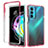 Ultra-thin Transparent Gel Gradient Soft Matte Finish Front and Back Case 360 Degrees Cover for Motorola Moto Edge 20 5G