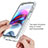 Ultra-thin Transparent Gel Gradient Soft Matte Finish Front and Back Case 360 Degrees Cover for Motorola Moto Edge S 5G