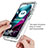 Ultra-thin Transparent Gel Gradient Soft Matte Finish Front and Back Case 360 Degrees Cover for Motorola Moto Edge S30 5G