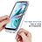 Ultra-thin Transparent Gel Gradient Soft Matte Finish Front and Back Case 360 Degrees Cover for Motorola Moto G31