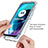 Ultra-thin Transparent Gel Gradient Soft Matte Finish Front and Back Case 360 Degrees Cover for Motorola Moto G71 5G