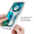 Ultra-thin Transparent Gel Gradient Soft Matte Finish Front and Back Case 360 Degrees Cover for Motorola Moto G71s 5G