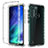 Ultra-thin Transparent Gel Gradient Soft Matte Finish Front and Back Case 360 Degrees Cover for Motorola Moto One Fusion