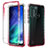 Ultra-thin Transparent Gel Gradient Soft Matte Finish Front and Back Case 360 Degrees Cover for Motorola Moto One Fusion