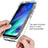 Ultra-thin Transparent Gel Gradient Soft Matte Finish Front and Back Case 360 Degrees Cover for Motorola Moto One Fusion