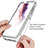 Ultra-thin Transparent Gel Gradient Soft Matte Finish Front and Back Case 360 Degrees Cover for Motorola Moto One Fusion Plus