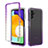 Ultra-thin Transparent Gel Gradient Soft Matte Finish Front and Back Case 360 Degrees Cover for Samsung Galaxy A04s Purple