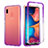 Ultra-thin Transparent Gel Gradient Soft Matte Finish Front and Back Case 360 Degrees Cover for Samsung Galaxy A30