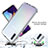 Ultra-thin Transparent Gel Gradient Soft Matte Finish Front and Back Case 360 Degrees Cover for Samsung Galaxy A30S