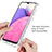 Ultra-thin Transparent Gel Gradient Soft Matte Finish Front and Back Case 360 Degrees Cover for Samsung Galaxy A33 5G