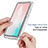 Ultra-thin Transparent Gel Gradient Soft Matte Finish Front and Back Case 360 Degrees Cover for Samsung Galaxy Note 20 5G