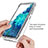 Ultra-thin Transparent Gel Gradient Soft Matte Finish Front and Back Case 360 Degrees Cover for Samsung Galaxy S20 FE (2022) 5G