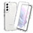 Ultra-thin Transparent Gel Gradient Soft Matte Finish Front and Back Case 360 Degrees Cover for Samsung Galaxy S21 5G