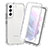 Ultra-thin Transparent Gel Gradient Soft Matte Finish Front and Back Case 360 Degrees Cover for Samsung Galaxy S21 FE 5G