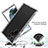 Ultra-thin Transparent Gel Gradient Soft Matte Finish Front and Back Case 360 Degrees Cover for Samsung Galaxy S21 Ultra 5G