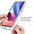 Ultra-thin Transparent Gel Gradient Soft Matte Finish Front and Back Case 360 Degrees Cover for Xiaomi Mi 11X Pro 5G