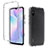 Ultra-thin Transparent Gel Gradient Soft Matte Finish Front and Back Case 360 Degrees Cover for Xiaomi Redmi 9A Clear