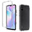 Ultra-thin Transparent Gel Gradient Soft Matte Finish Front and Back Case 360 Degrees Cover for Xiaomi Redmi 9AT Clear