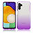 Ultra-thin Transparent Gel Gradient Soft Matte Finish Front and Back Case 360 Degrees Cover JX1 for Samsung Galaxy A04s Purple