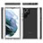 Ultra-thin Transparent Gel Gradient Soft Matte Finish Front and Back Case 360 Degrees Cover M01 for Samsung Galaxy S21 Ultra 5G