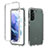 Ultra-thin Transparent Gel Gradient Soft Matte Finish Front and Back Case 360 Degrees Cover M01 for Samsung Galaxy S22 5G Clear