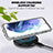 Ultra-thin Transparent Gel Gradient Soft Matte Finish Front and Back Case 360 Degrees Cover M01 for Samsung Galaxy S23 5G