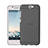 Ultra-thin Transparent Gel Soft Case for HTC One A9 Gray